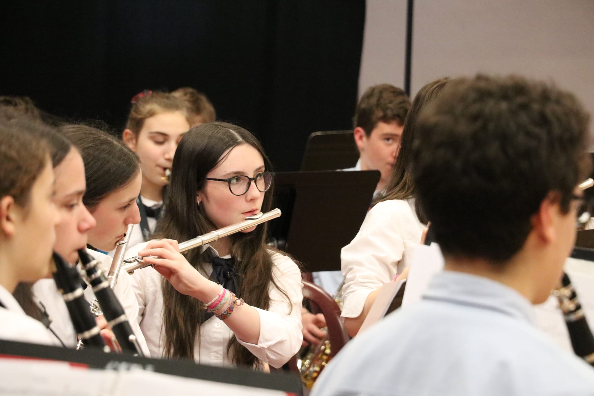 Jeunes musiciens au secondaire