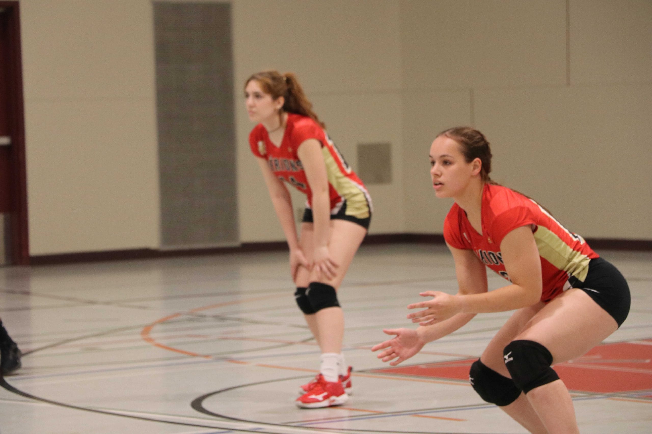 Équipe de volleyball au secondaire