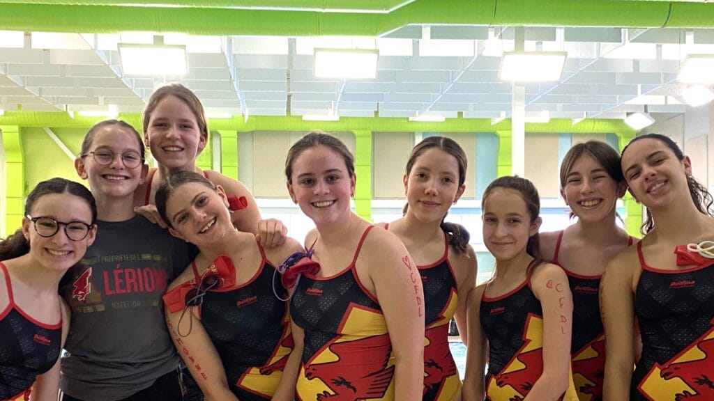 Collège François-de-Laval Natation féminin 2024